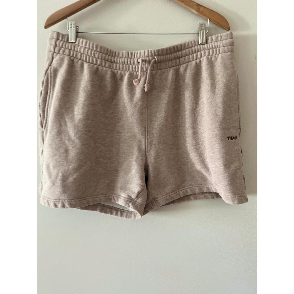 TNA by Artizia Sweatfleece Cozy Fleece Boyfriend Fit Shorts Taupe XL
